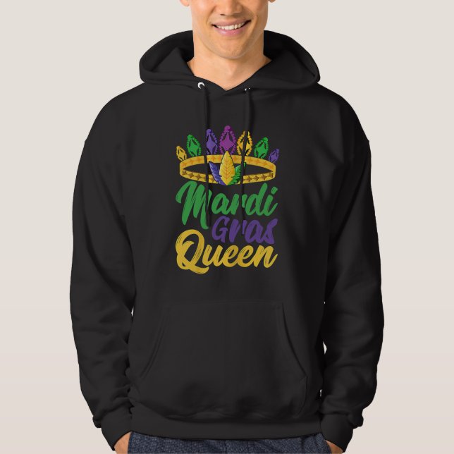 Costume Carnival  Queen Mardi Gras Party Costume Hoodie (Vorderseite)