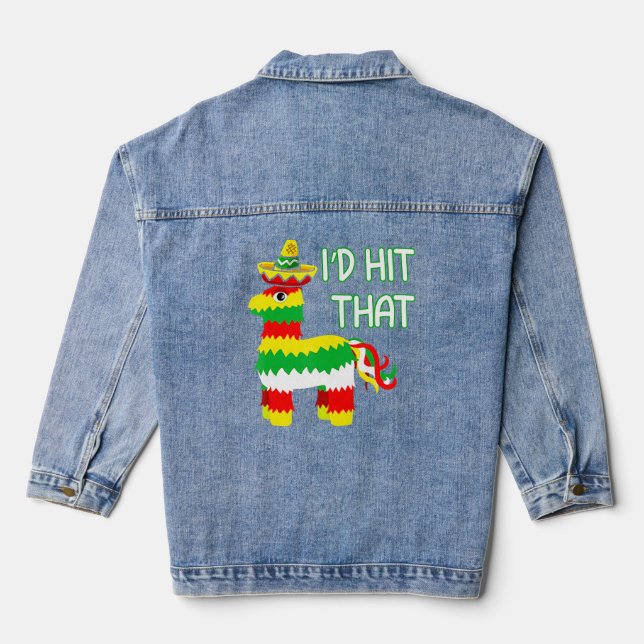 Costume Cinco de Mayo Ideen ich würde treffen, das Jeansjacke (Rückseite)