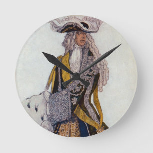 Costume design for The King, in the Garden, from S Runde Wanduhr