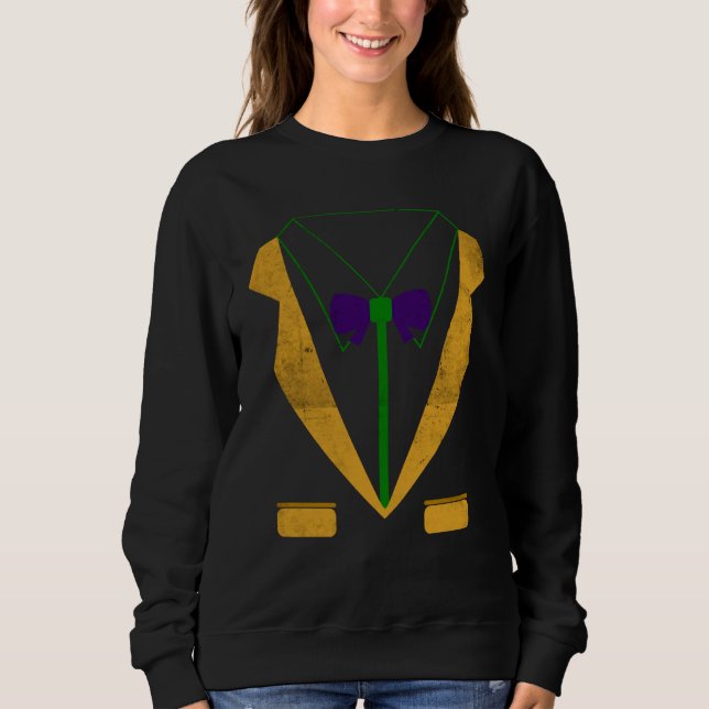Costume Mardi Gras Sweatshirt (Vorderseite)