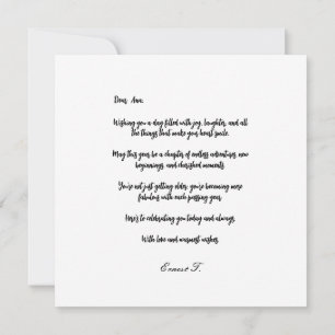 Costumize Happy Birthday Sparkle rosa Gold