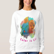 Cosy Artistic Winter Sweatshirt