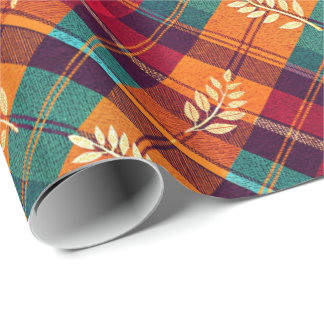 Cosy Autumnal Wrapping Paper Geschenkpapier