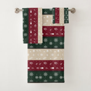 "Cosy Bath Towel Collection: Trending Designs!" Badhandtuch Set