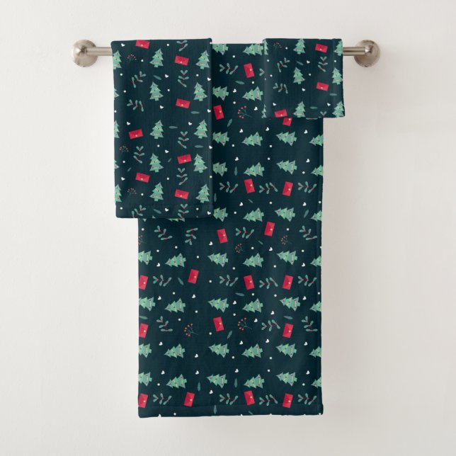 "Cosy Bath Towel Collection: Trending Designs!" Badhandtuch Set (Insitu)