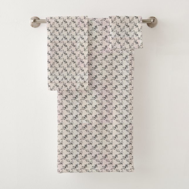 "Cosy Bath Towel Collection: Trending Designs!" Badhandtuch Set (Insitu)