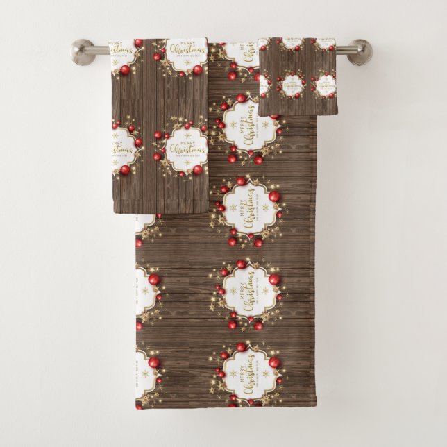 "Cosy Bath Towel Collection: Trending Designs!" Badhandtuch Set (Insitu)