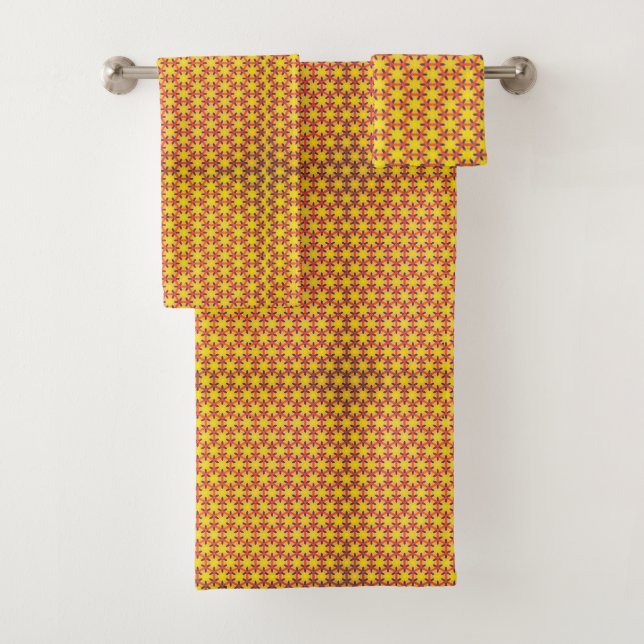 "Cosy Bath Towel Collection: Trending Designs!" Badhandtuch Set (Insitu)