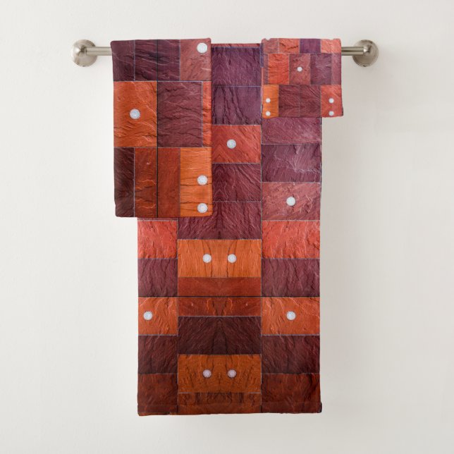 "Cosy Bath Towel Collection: Trending Designs!" Badhandtuch Set (Insitu)