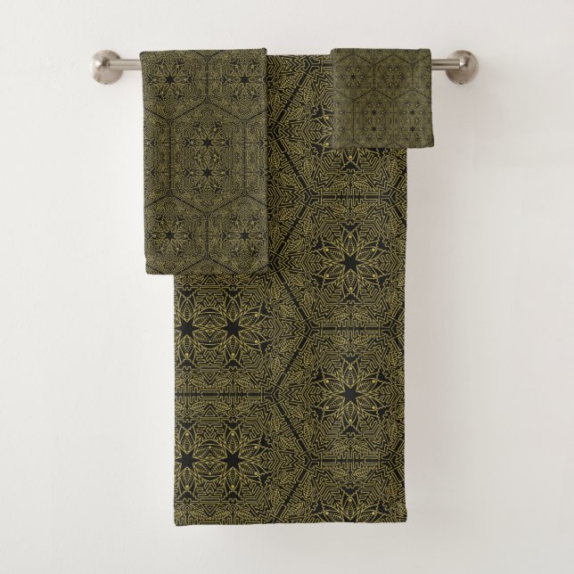 "Cosy Bath Towel Collection: Trending Designs!" Badhandtuch Set (Insitu)