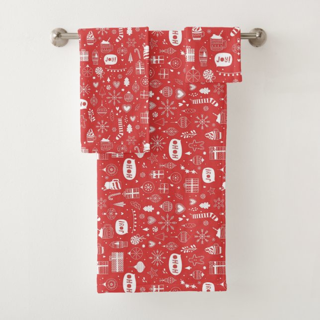 "Cosy Bath Towel Collection: Trending Designs!" Badhandtuch Set (Insitu)