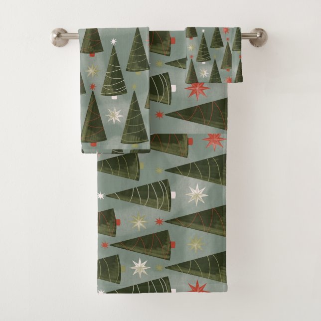 "Cosy Bath Towel Collection: Trending Designs!" Badhandtuch Set (Insitu)