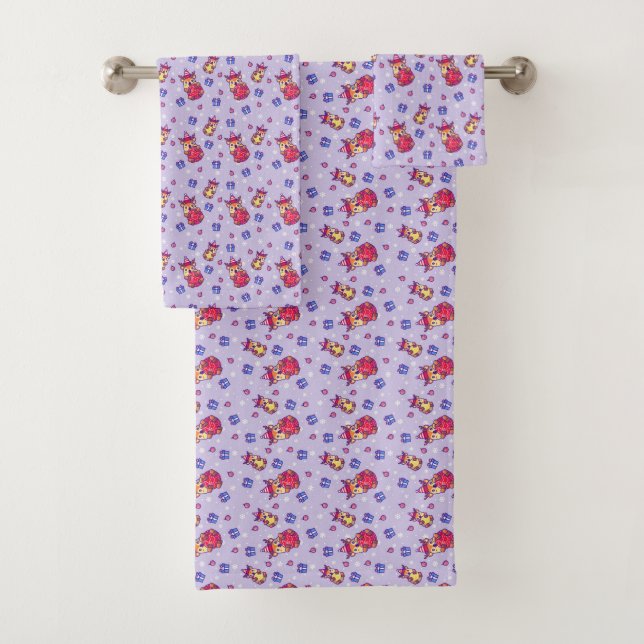 "Cosy Bath Towel Collection: Trending Designs!" Badhandtuch Set (Insitu)
