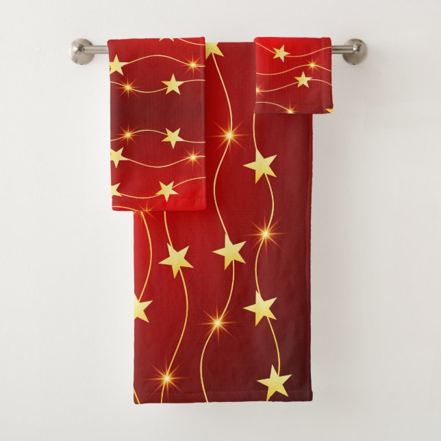 "Cosy Bath Towel Collection: Trending Designs!" Badhandtuch Set (Insitu)