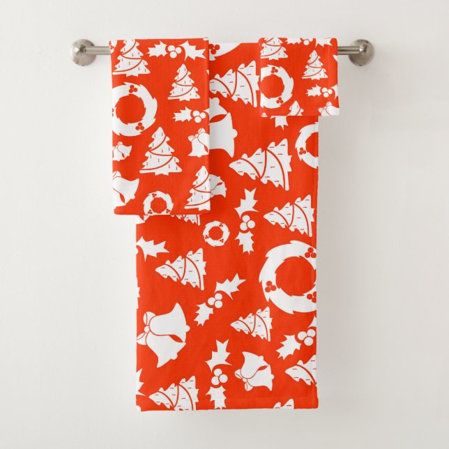"Cosy Bath Towel Collection: Trending Designs!" Badhandtuch Set (Insitu)