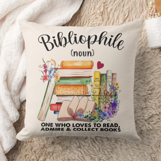 Cosy Bibliophile Definition Kissen (Decke)