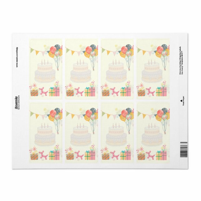Cosy Birthday Card (Vorne)