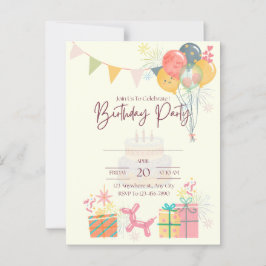 Cosy Birthday Card Postkarte