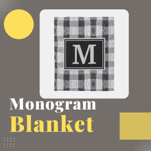 Cosy Buffalo Karierte Familienanfängerkissen Fleecedecke