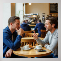 Cosy Cafe Conversation