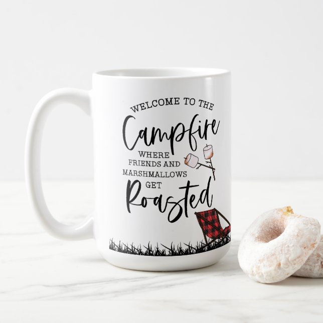 Cosy Campfire Kaffeetasse (Mit Donut)