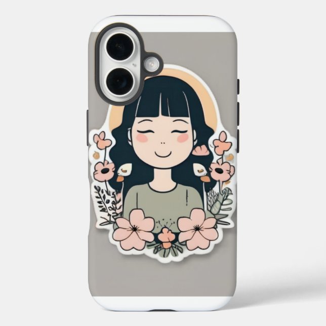 Cosy Cat Nickerchen IPhone 16 Fall Case-Mate iPhone Hülle (Rückseite)