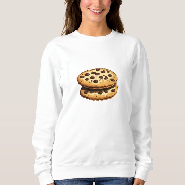 Cosy Choco Chip Cookie Women's Sweatshirt (Vorderseite)