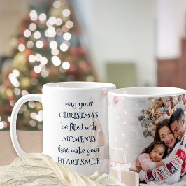 Cosy Christmas Quote Foto Overlay Kaffeetasse