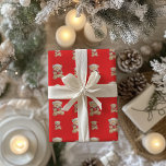 Cosy Christmas Teddy Bear Geschenkpapier<br><div class="desc">Mit diesem gemütlichen Teddy Bären-Packpapier können Sie Ihre Weihnachtsgeschenke in Charme wackeln! Mit einem bezaubernden Teddy-Bären-Design in klassischen Rot- und Grüntönen bringt dieses Papier jedem Geschenk einen festlichen Stil. Dieses Verpackungspapier eignet sich ideal für Party, Ansammlungen oder Geschenkgutscheine, um eine warme, saisonale Touch zu Ihrer Urlaubspackung hinzuzufügen. Mit seinen gemütlichen,...</div>