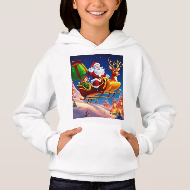 "Cosy Christmas Vibes" Hoodie (Vorderseite)
