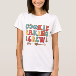 Cosy Cookie Baking Crew - Fun Kitchen Essentials T-Shirt