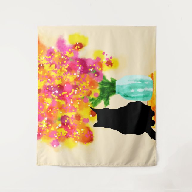 Cosy Corner Charm Wandteppich (Vorderseite)