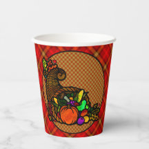 Cosy Country Cornucopia auf Kariert