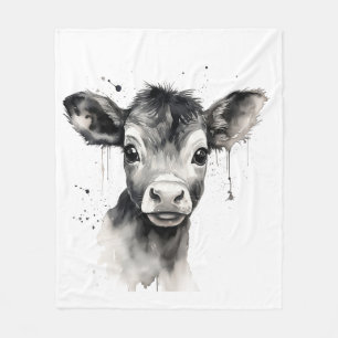 "Cosy Cow" Fleece Blanket - Schnuppern im Stil!