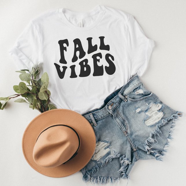 Cosy Fall Vibes Graphic T-Shirt (Fall Vibes Shirt)