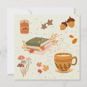 Cosy Fall Vielen Dank Karte