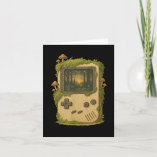 Cosy Gamer Cotattcore Aesthetic Video Game Consol Karte