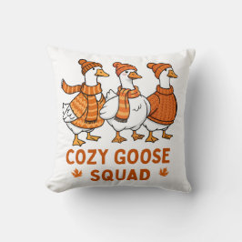 Cosy Goose Squad Herbst Kissen