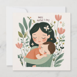 Cosy & Heartfelt Mother's Day Card Feiertagskarte