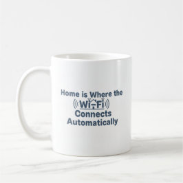 Cosy Introvert Wi-Fi-Tasse Kaffeetasse