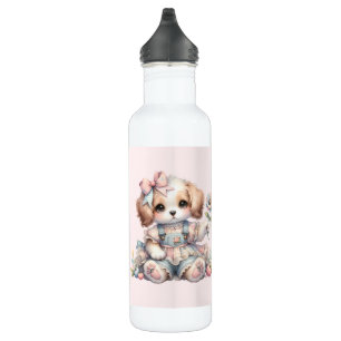 Cosy Kawaii Cotattcore Farmcore Farmcore Puppy Sty Edelstahlflasche