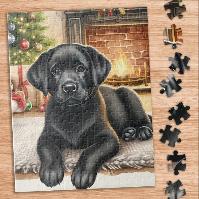 Cosy Labrador Retriever Doppy Welpe Puzzle (Von Creator hochgeladen)