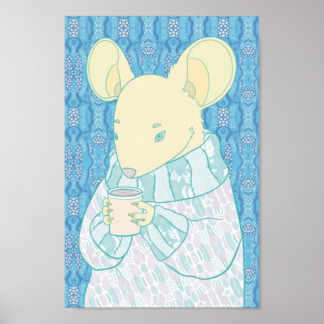 Cosy Little Rat Poster (Vorne)