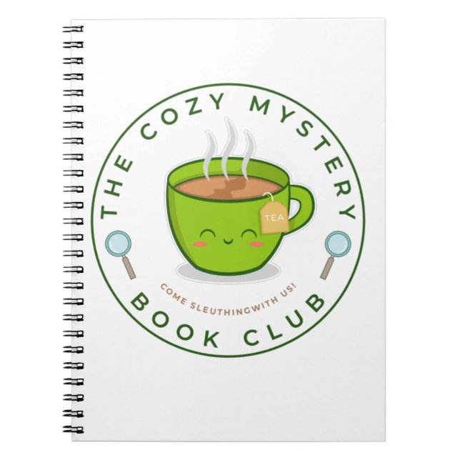 Cosy Mystery Notebook Notizblock (Vorderseite)