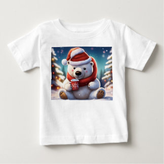 Cosy Polar Bear Weihnachtsgebäck T-Shirt