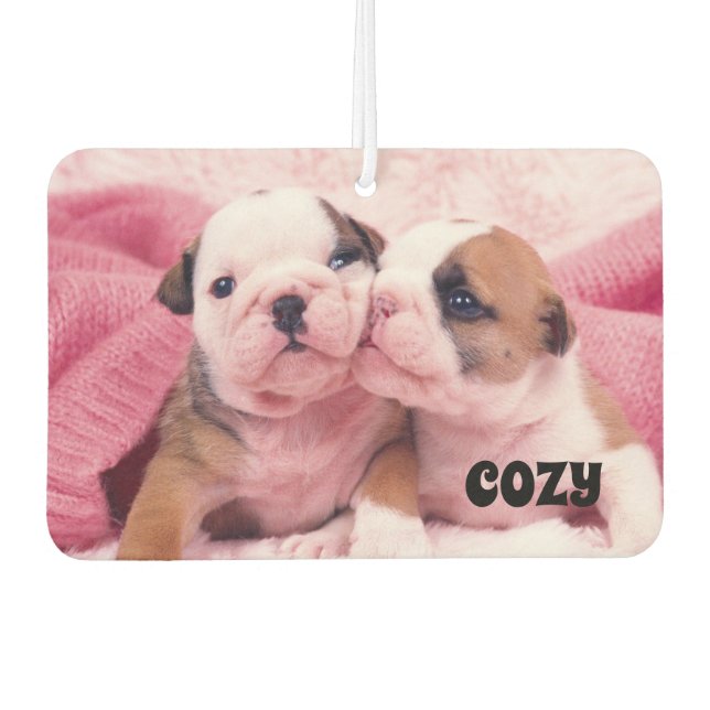 Cosy Puppies Air Freshener Autolufterfrischer (Vorderseite)