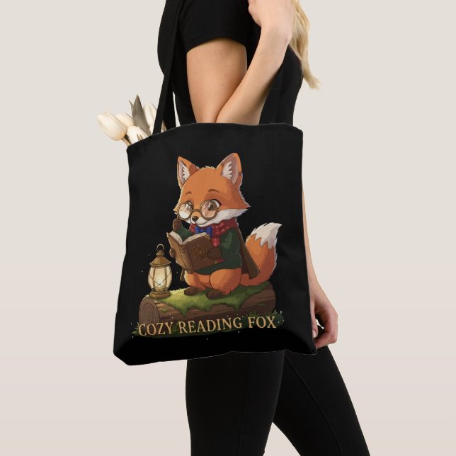 Cosy Reading Fox | Niedliches Whimsical Book Lover (Von Nahem)