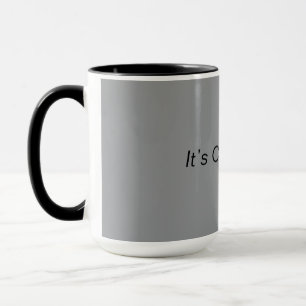 Cosy Sips Coffee Tasse - Grau Edition