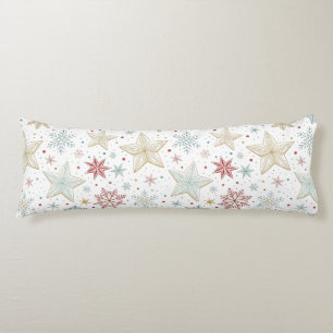 "Cosy Star Pattern Body Pillow Seitenschläferkissen