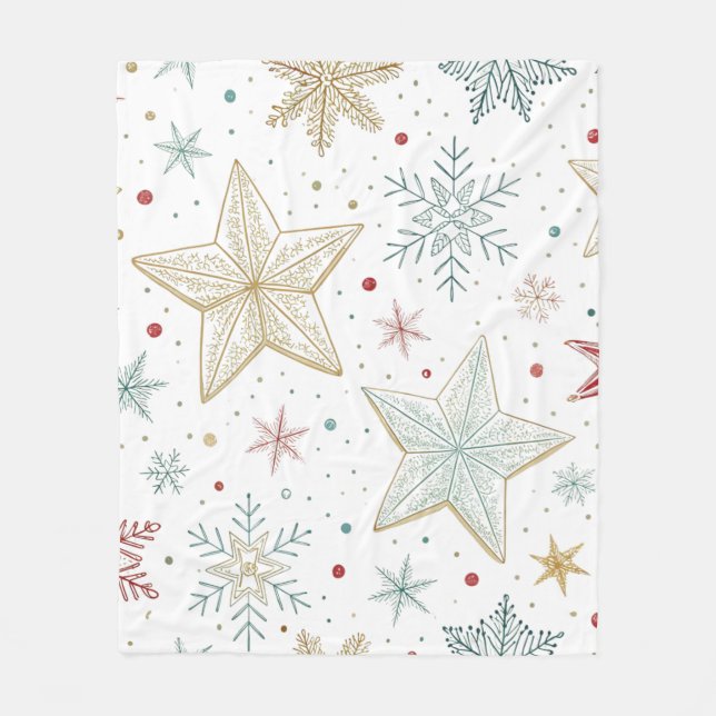 "Cosy Starry Night Fleece Blanket (Vorderseite)